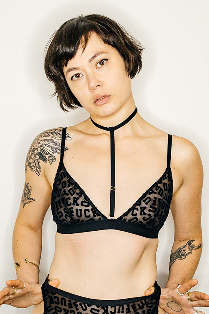FU Triangle Bralette