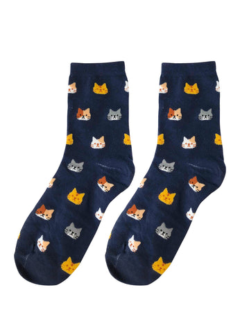 Snow Bunny Crew Socks