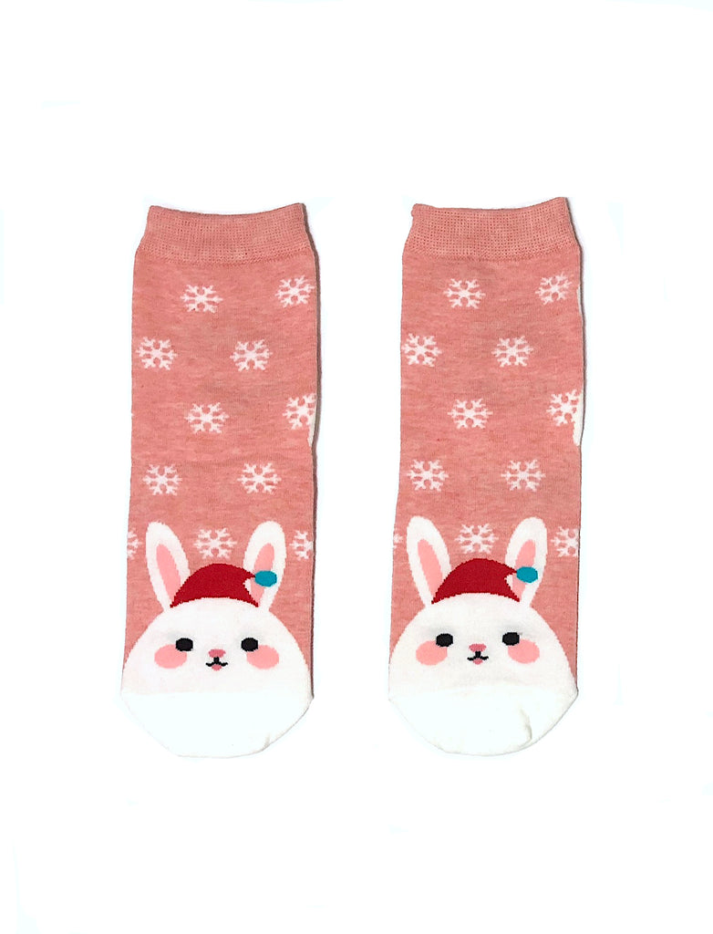Snow Bunny Crew Socks