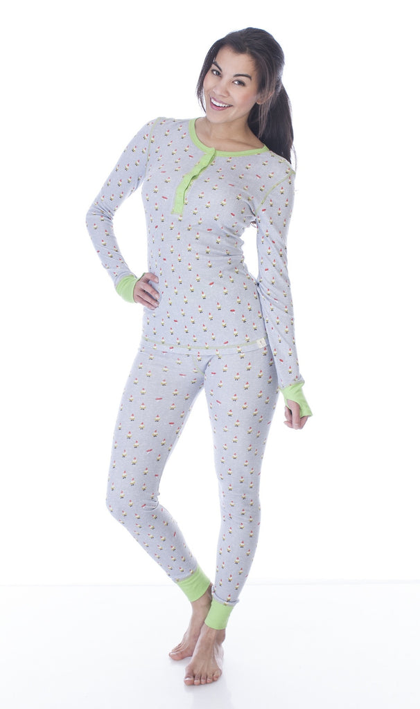 teeny gnomes long jane on model