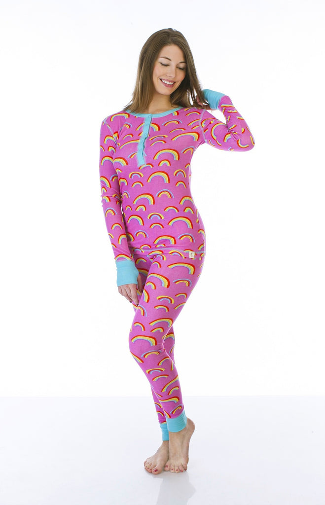 teeny rainbows long jane on model