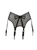 show off garter belt front