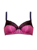 Pinstripe Bra - After Midnight