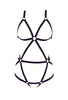 Black Harness Bodysuit