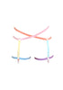 Pastel Harness Garter Belt