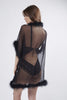 Zodiac Marabou Robe