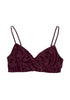 Cut Velour Bralette
