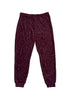 Cut Velour Jogger