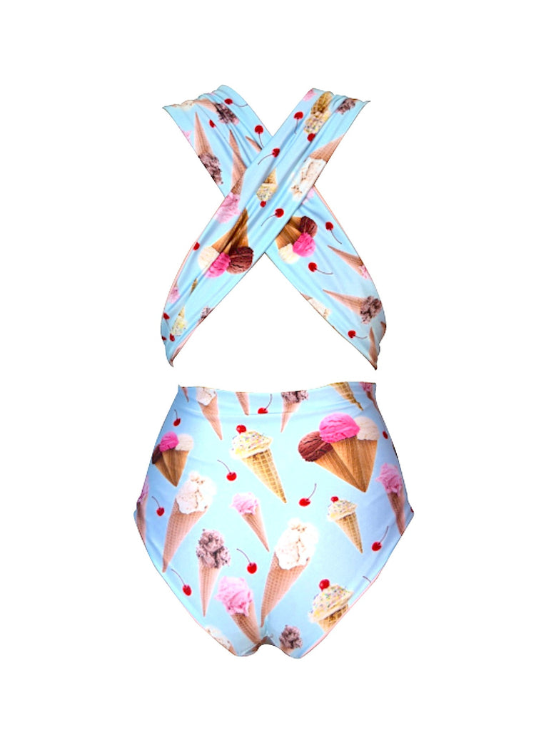 Ice Cream One Piece Swimsuit