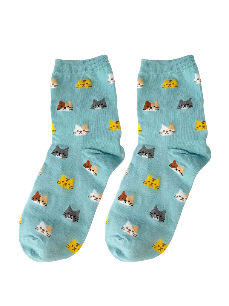 Cat Crew Socks