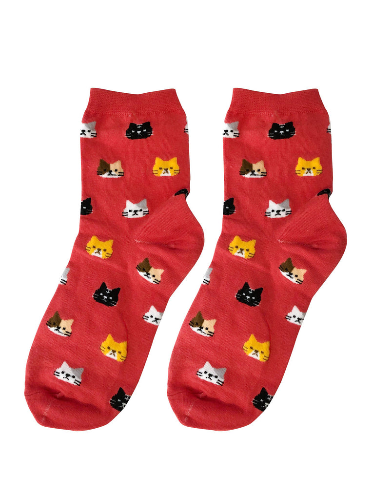 Cat Crew Socks