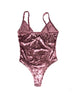 Pink Velvet Bodysuit