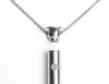 vesper personal massager silver open