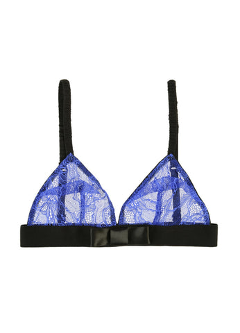 Pinstripe Bra - Tea Rose